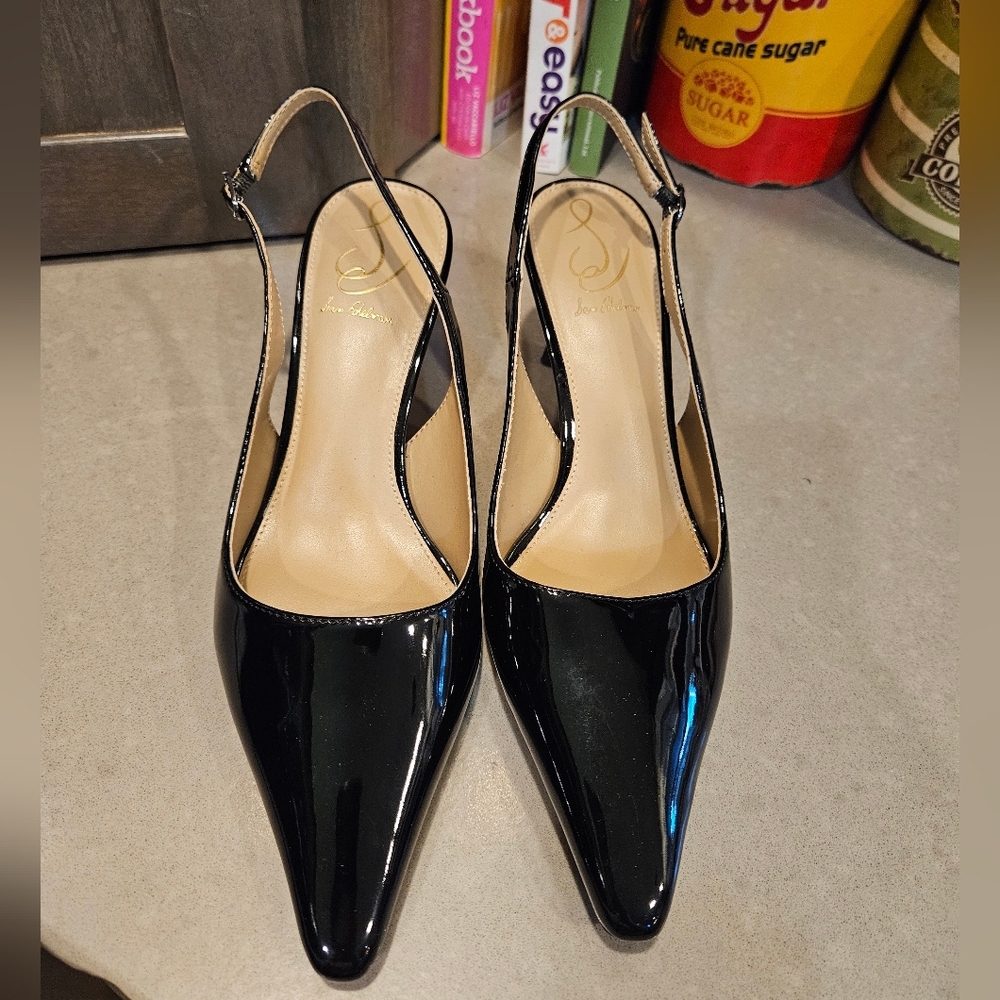 Sam Edelman Black Patent Leather Heels - Picture 10 of 10
